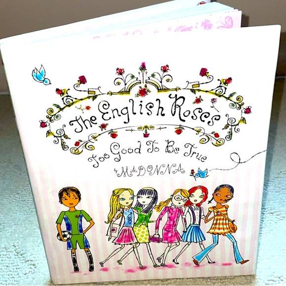 “THE ENGLISH ROSE” HARD BACK BOOK WRITTEN BY MADONNA EUC - Picture 1 of 7